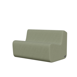 Abecca Anti Ligature Eagle 2 Seater Couch Low Back Couch EF12 Tessuto Menta 2