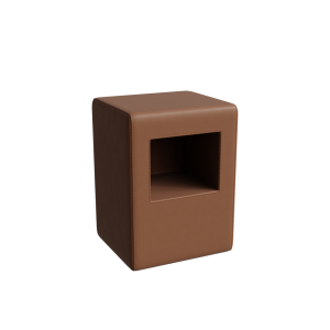 Anti-Ligature Furniture: #1 for Mental Health Safe Solutions - Balancing Safety and Comfort - Corrections 6 Abecca Anti Ligature Eagle Bedside Table EF95 Marlo Umber2