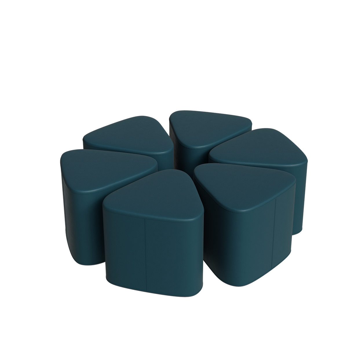 Abecca Anti Ligature Eagle Triangle Ottoman EF128 Marlo Aura3