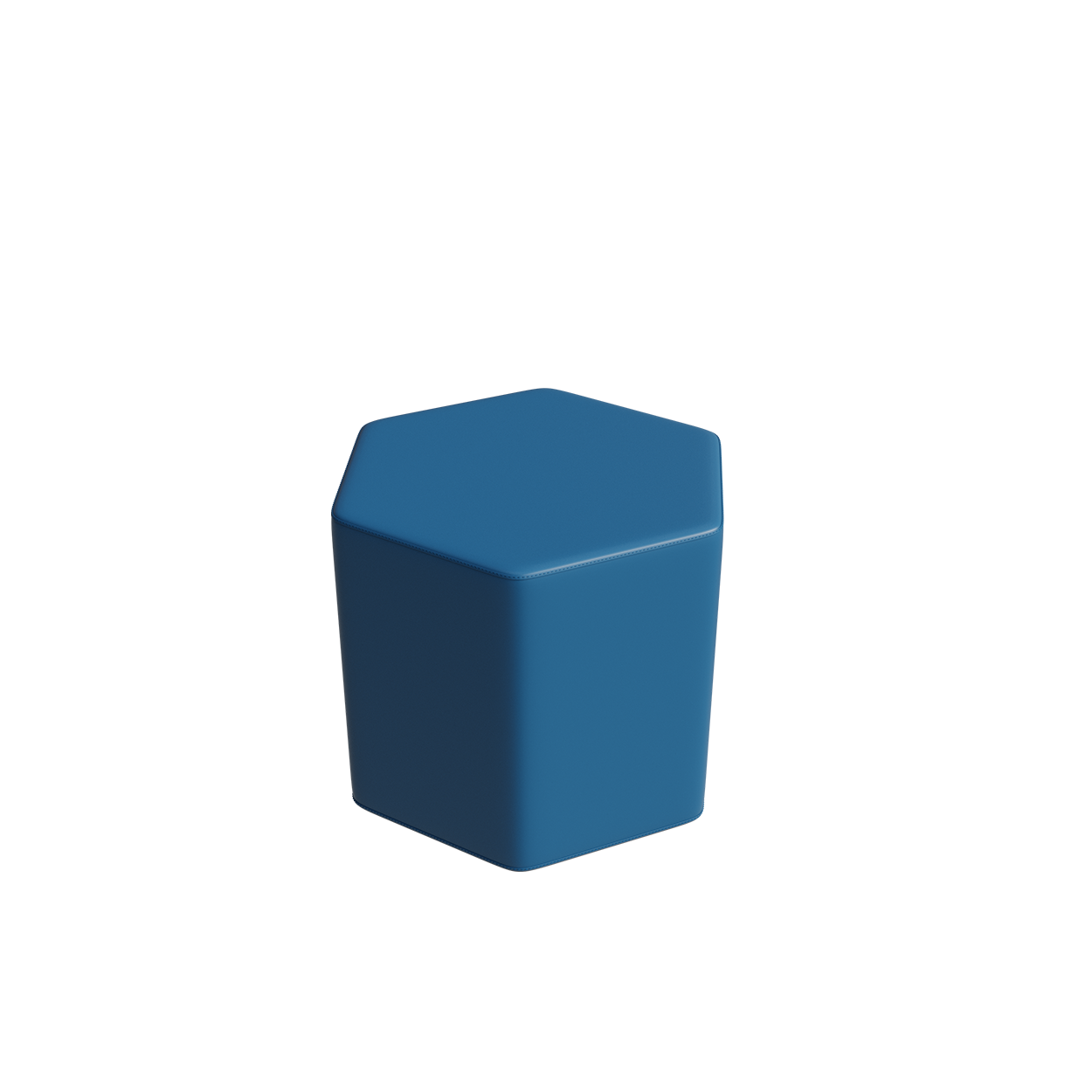Abecca Anti Ligature Hawk Hexagon Ottoman HF125 Teal