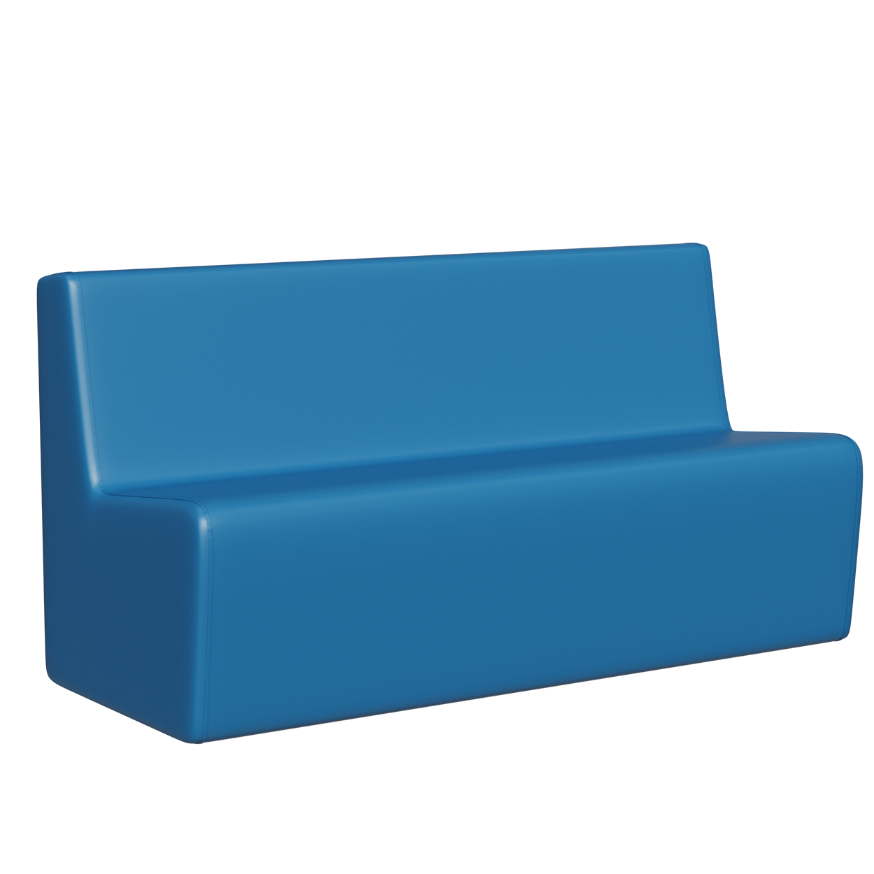 Abecca Anti Ligature Hawk Three Seater Couch HF20 Teal1