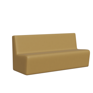 Abecca Anti Ligature Eagle 3 Seater Couch EF20 Marlo Dijon