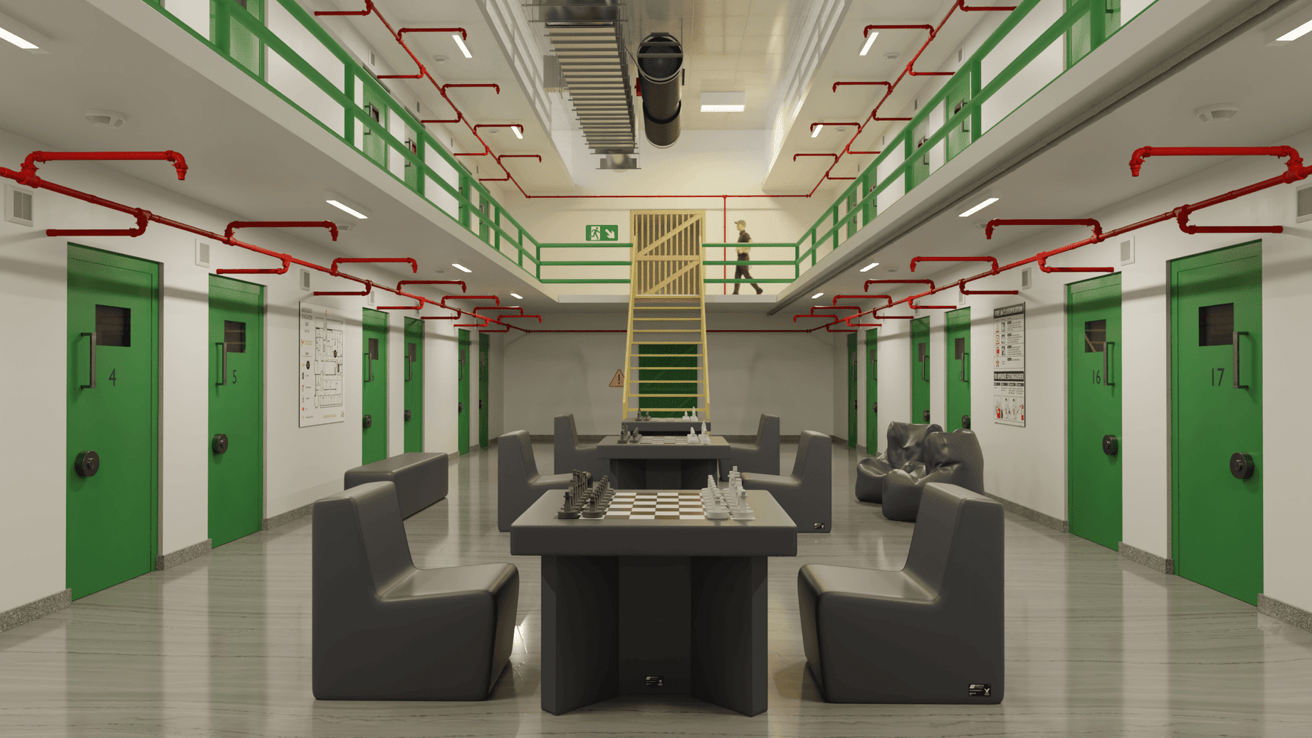 Corrections environment