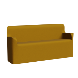 Abecca Anti Ligature Armadillo Limbershield 3 seater Arm Couch AR50 Pantone 132