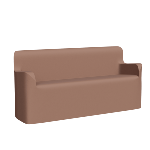 Abecca Anti Ligature Armadillo Limbershield 3 seater Arm Couch AR50 Pantone 17 1230TCX