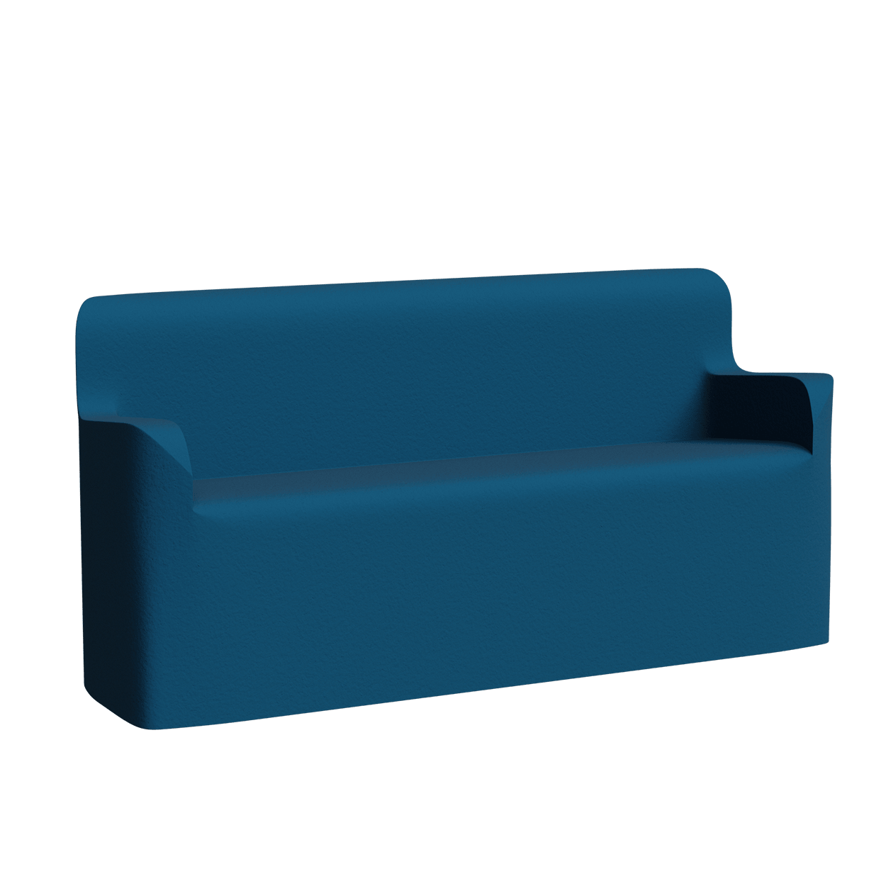 Abecca Anti Ligature Armadillo Limbershield 3 seater Arm Couch AR50 Pantone 3025