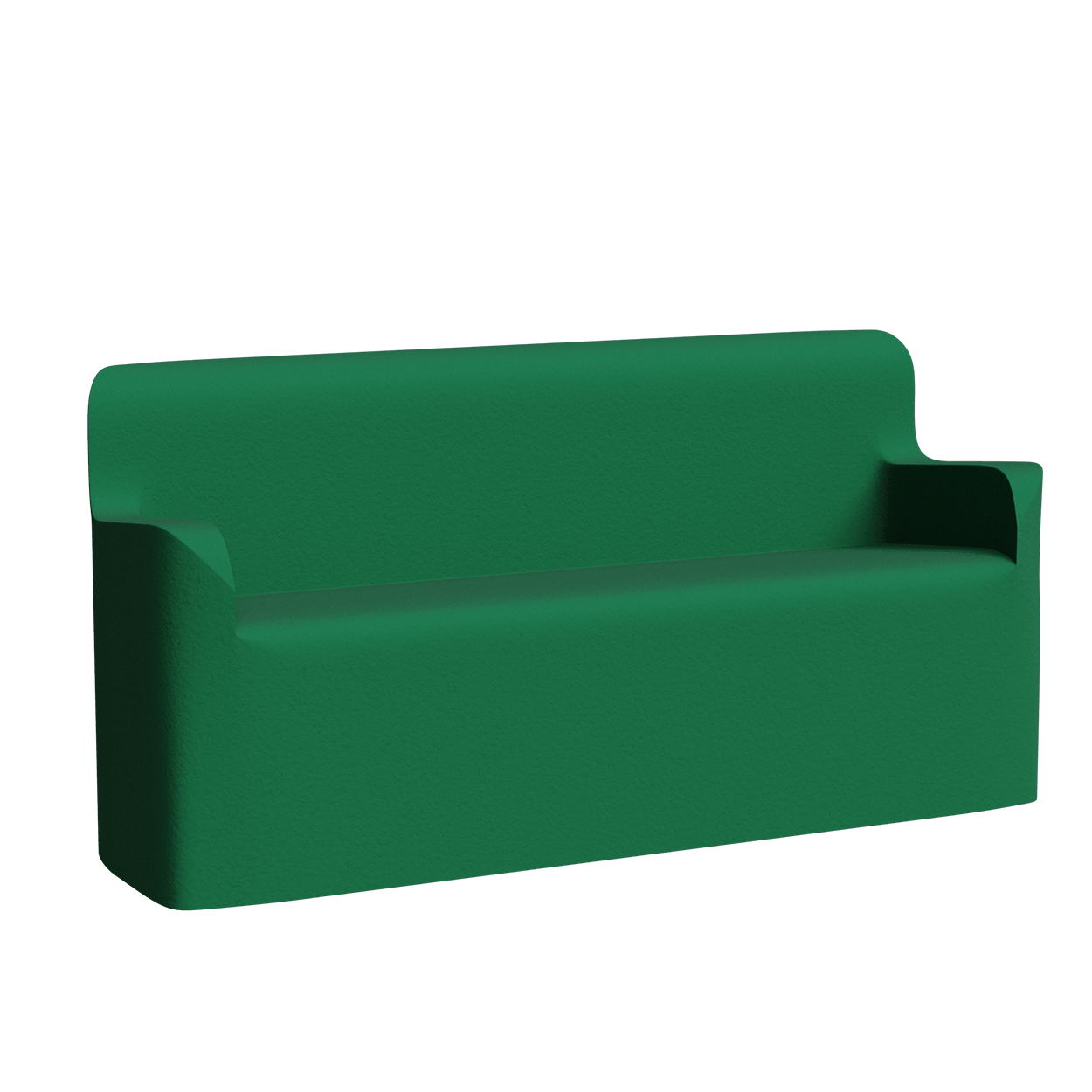 Abecca Anti Ligature Armadillo Limbershield 3 seater Arm Couch AR50 Pantone 349