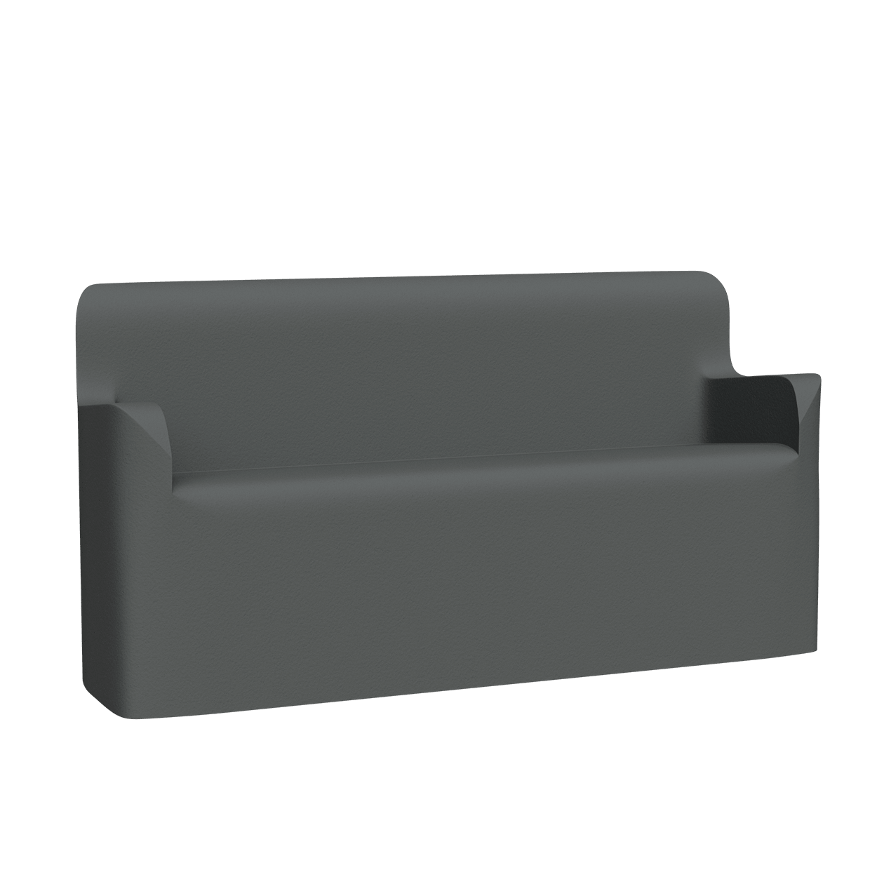 Abecca Anti Ligature Armadillo Limbershield 3 seater Arm Couch AR50 Pantone 425