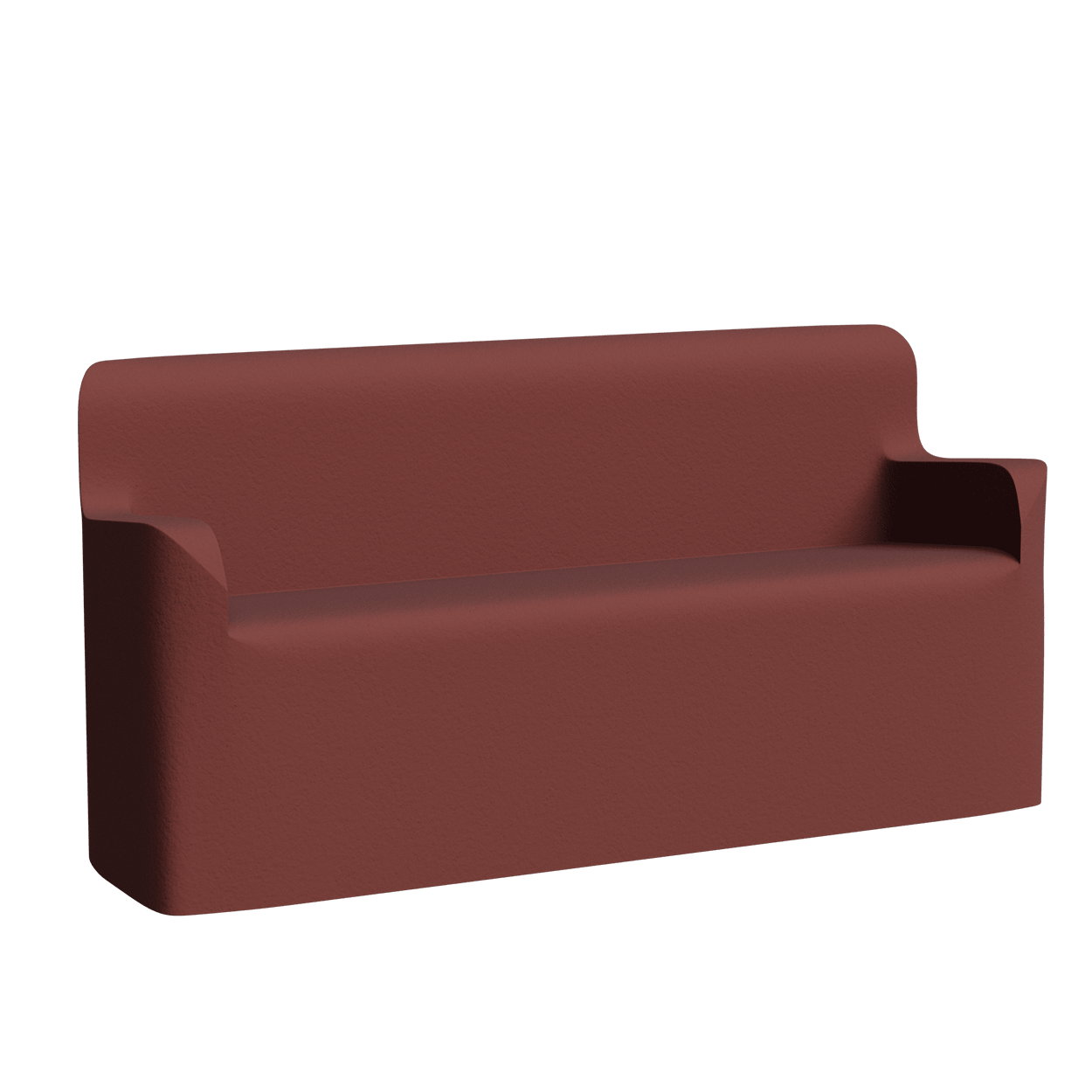 Abecca Anti Ligature Armadillo Limbershield 3 seater Arm Couch AR50 Pantone 499