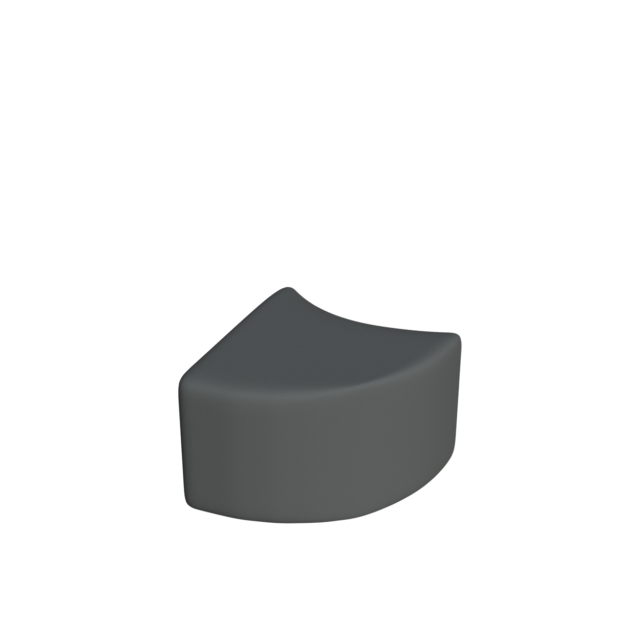 Abecca Anti Ligature Armadillo Limbershield Quarter Rounded Coffee Table AR95 Pantone 4253 1