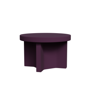 Abecca Anti Ligature Armadillo Limbershield Round Dining Table AR80 Pantone 518