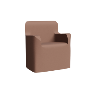 Abecca Anti Ligature Armadillo Limbershield Single Armchair AR30 Pantone 17 1230TCX