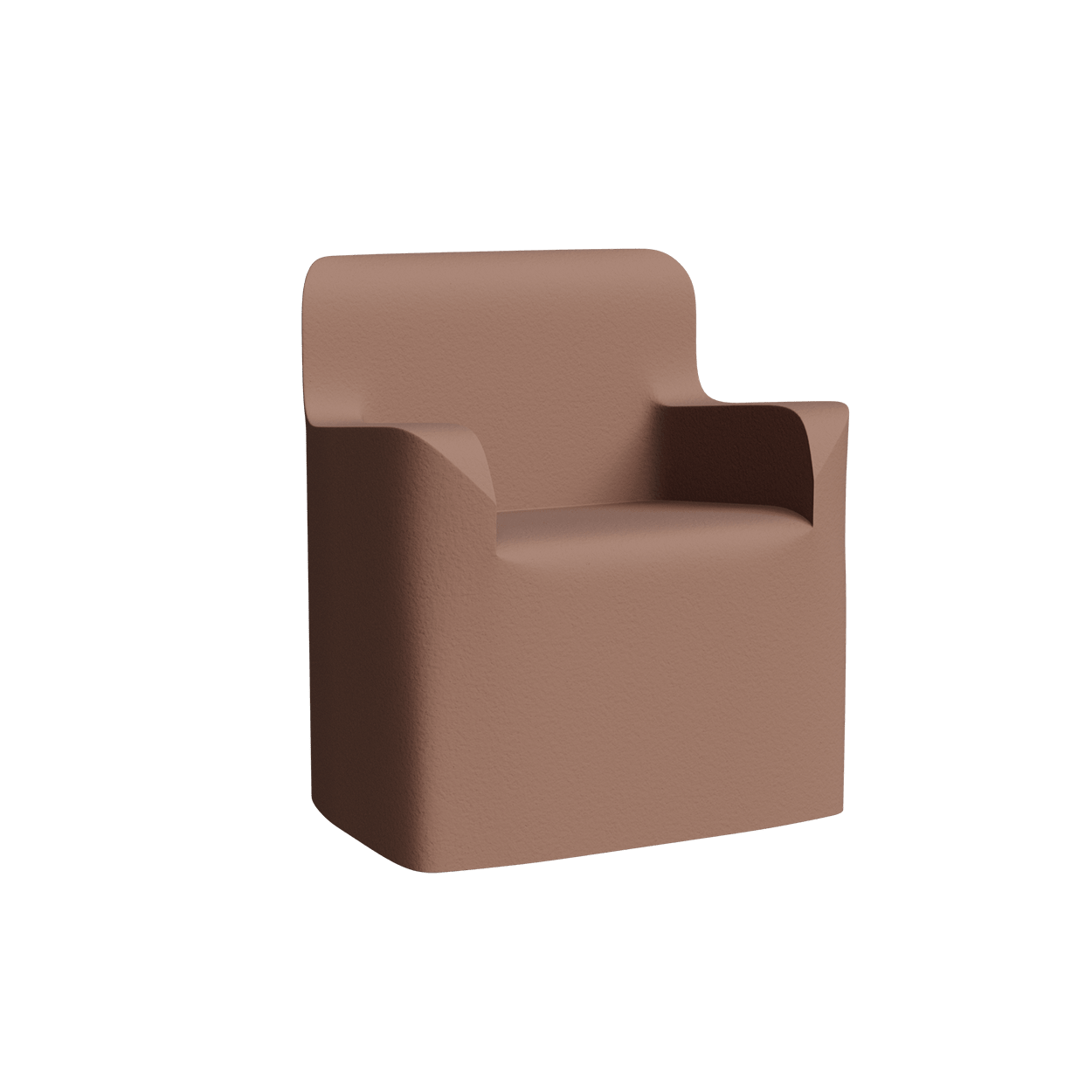 Abecca Anti Ligature Armadillo Limbershield Single Armchair AR30 Pantone 17 1230TCX