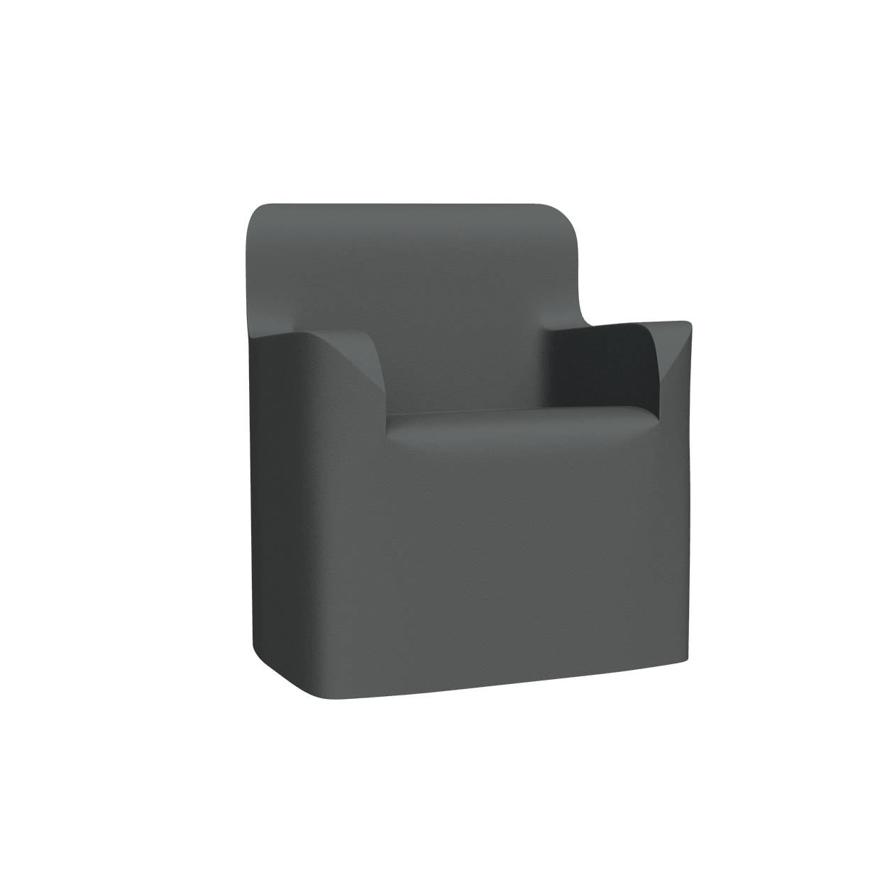 Abecca Anti Ligature Armadillo Limbershield Single Armchair AR30 Pantone 425