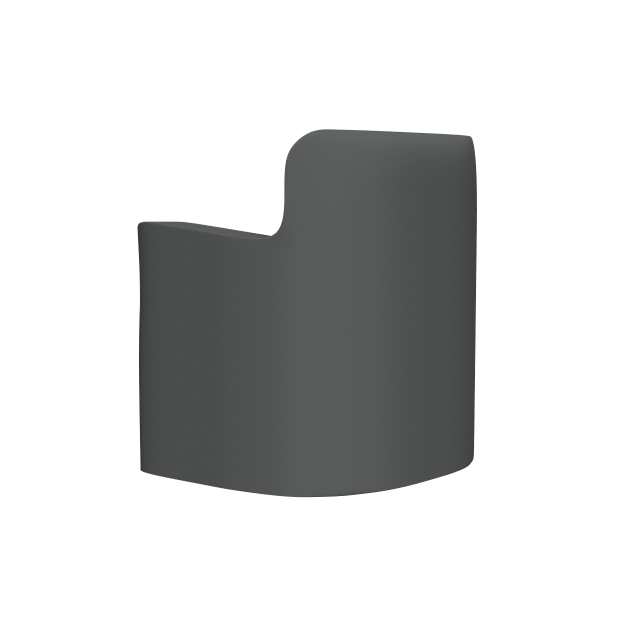 Abecca Anti Ligature Armadillo Limbershield Single Armchair AR30 Pantone 4252