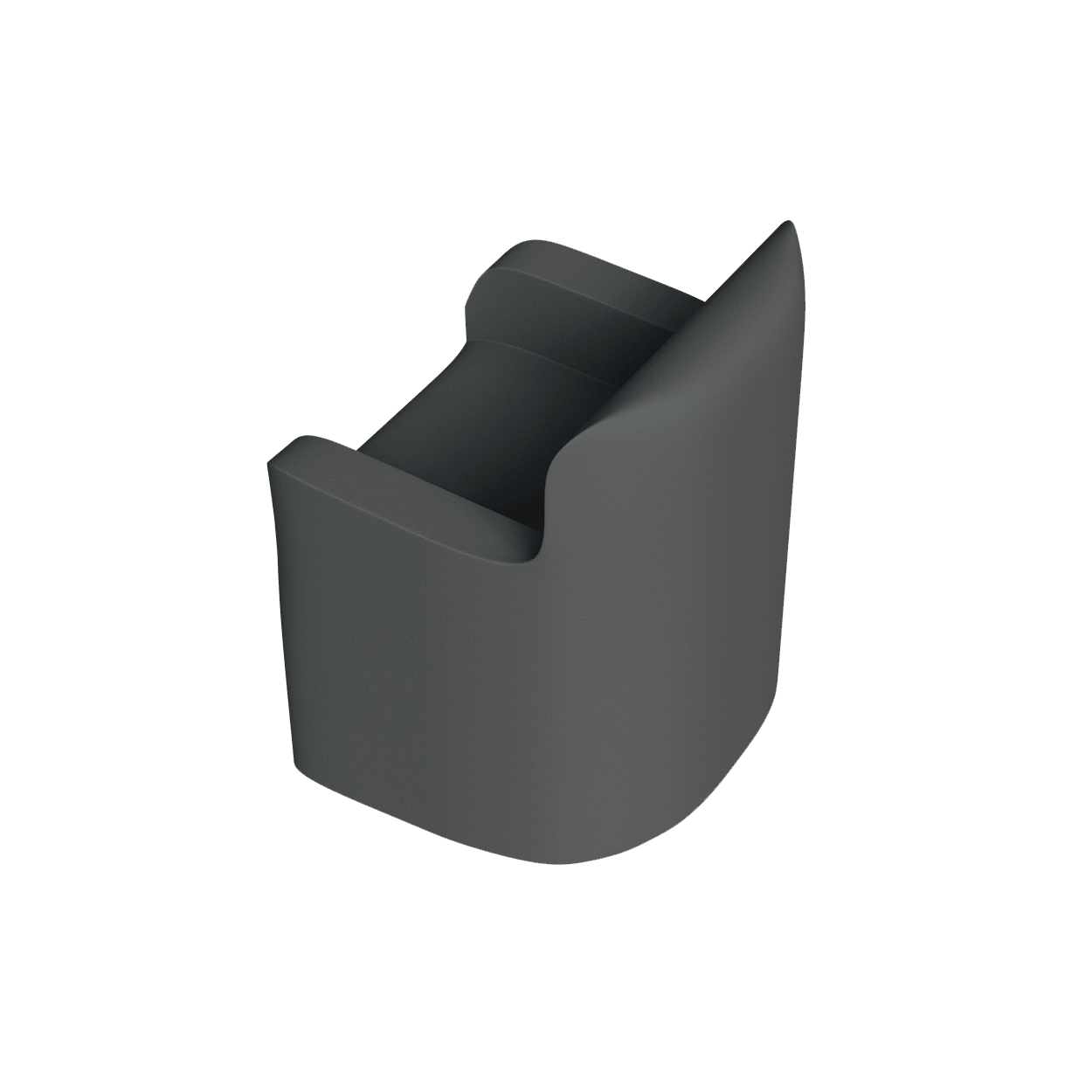 Abecca Anti Ligature Armadillo Limbershield Single Armchair AR30 Pantone 4253