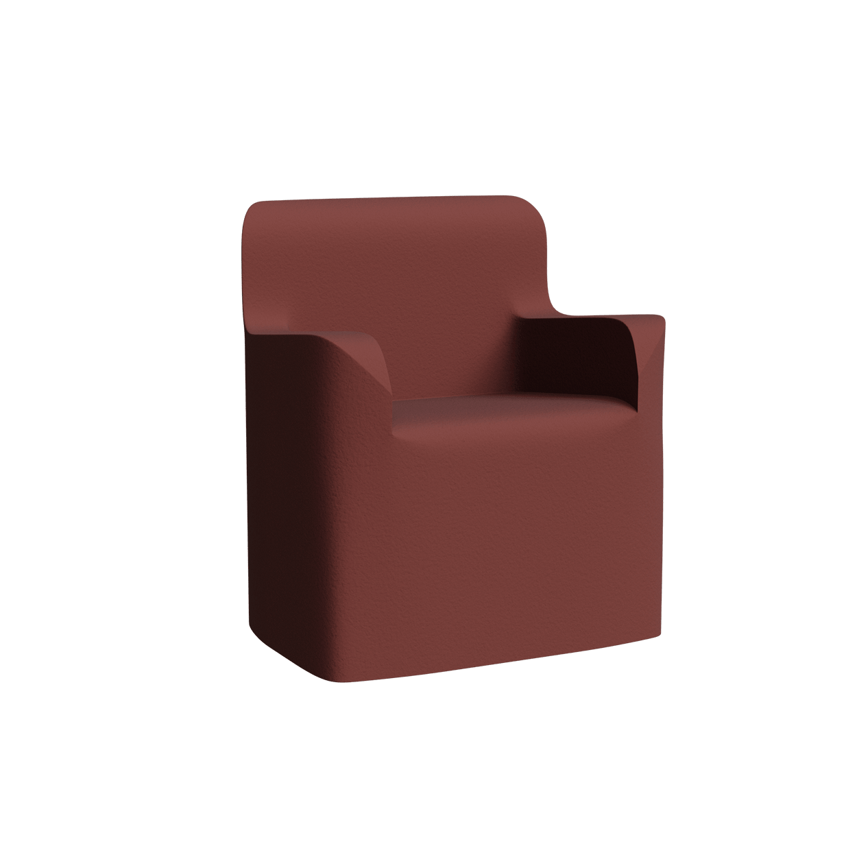 Abecca Anti Ligature Armadillo Limbershield Single Armchair AR30 Pantone 499