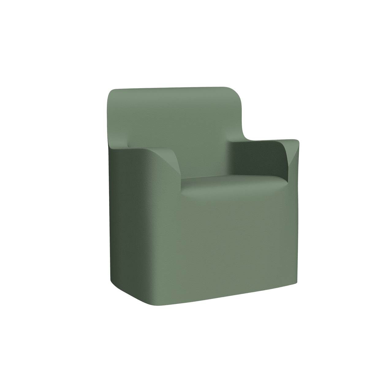 Abecca Anti Ligature Armadillo Limbershield Single Armchair AR30 Pantone 5625