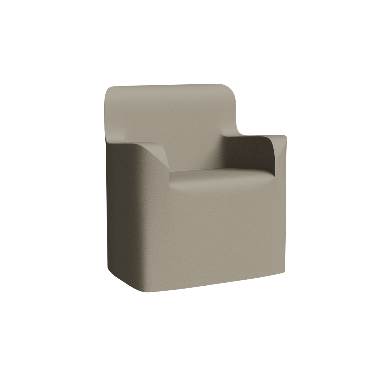 Abecca Anti Ligature Armadillo Limbershield Single Armchair AR30 Pantone Warm Grey 5 CP