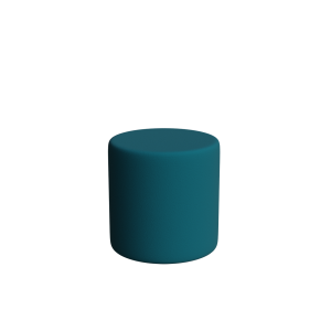 Abecca Anti Ligature Armadillo Limbershield Square Round Ottoman AR100 Pantone3155