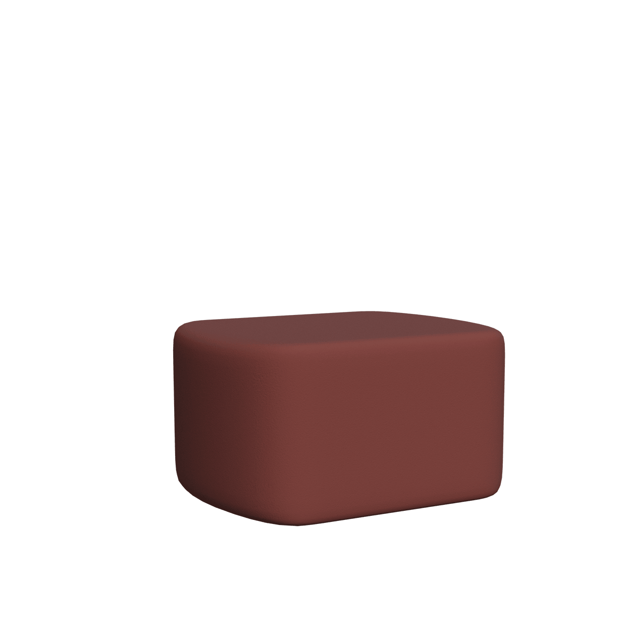 Abecca Anti Ligature Armadillo Limbershield Square Rounded Coffee Table AR92 Pantone 499