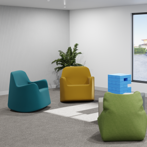 Safety Furniture Abecca's design focus 1 upright rocker 1