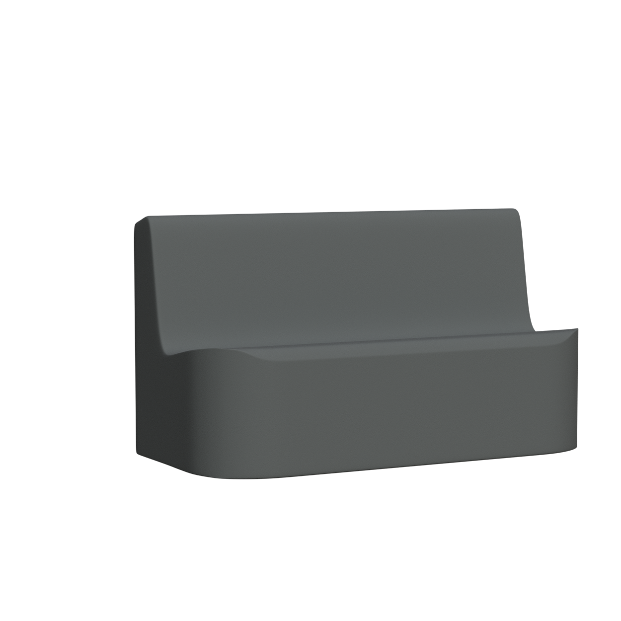 Abecca Anti Ligature Armadillo Limbershield 2 seater Couch AR10 Pantone 425