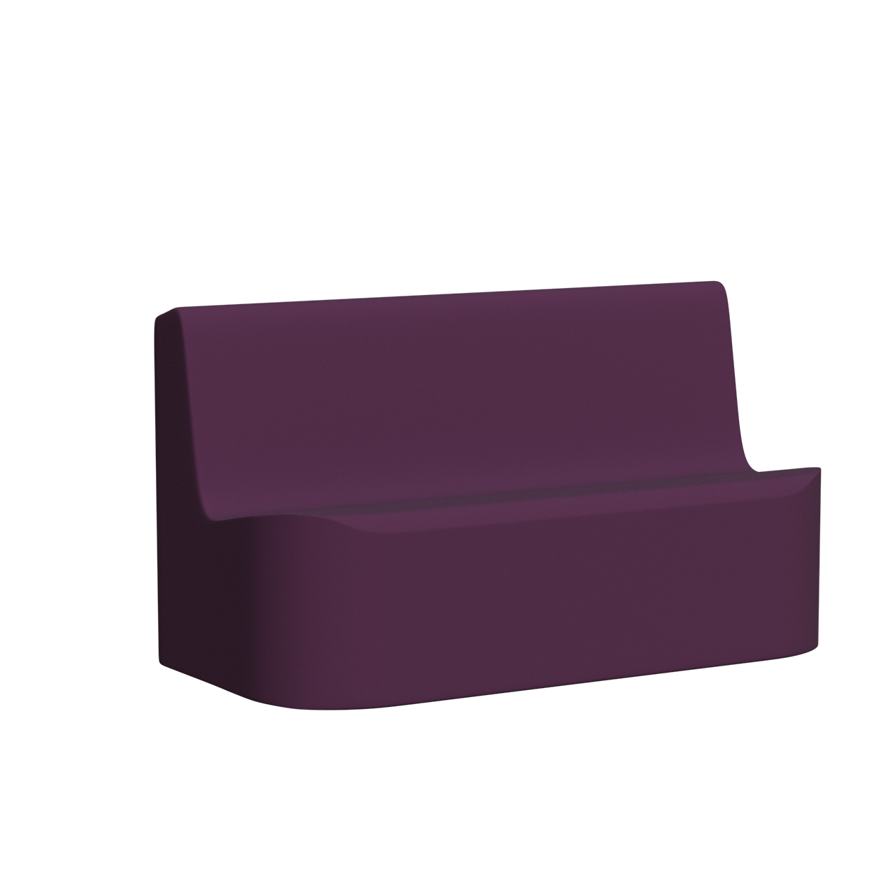 Abecca Anti Ligature Armadillo Limbershield 2 seater Couch AR10 Pantone 518 5 1