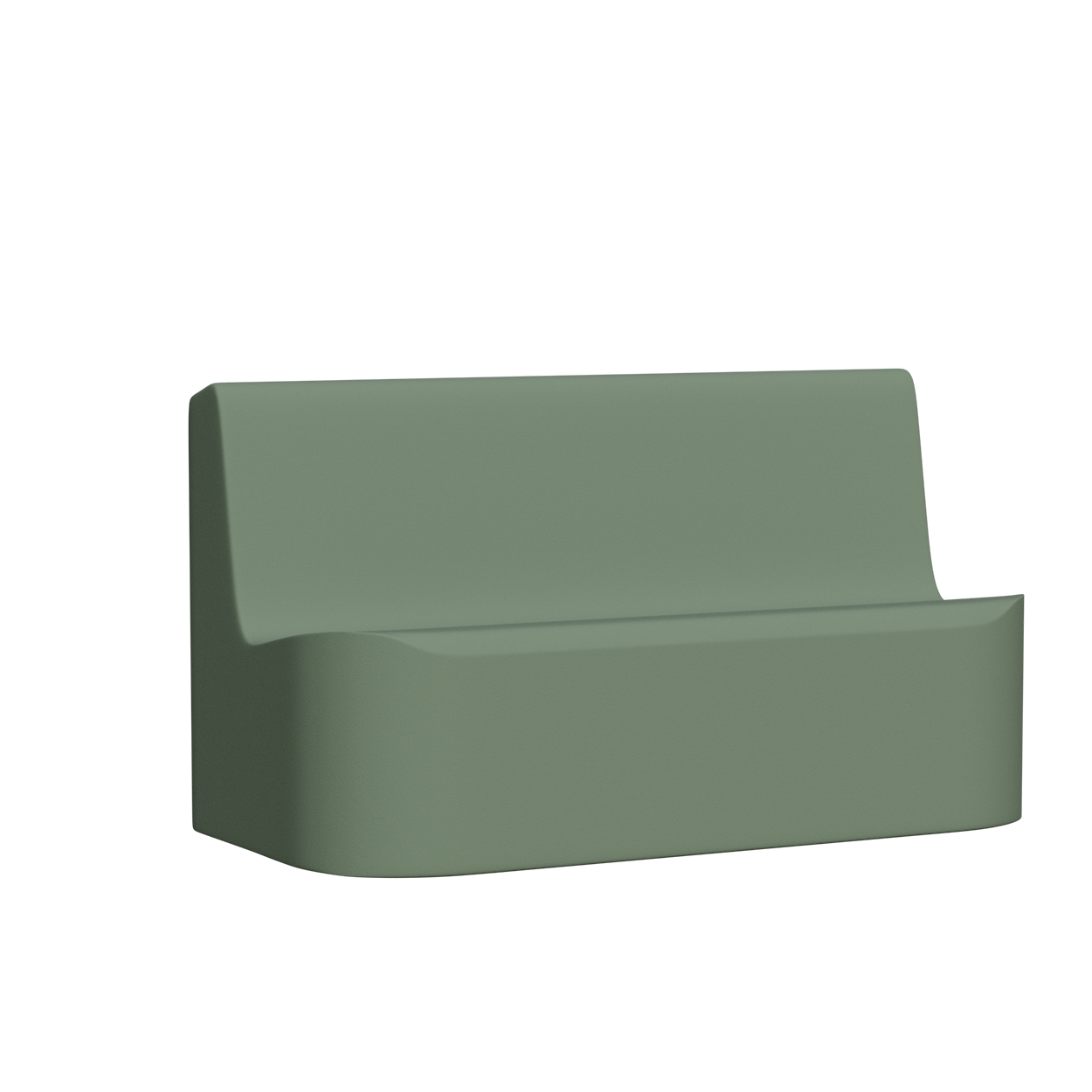 Abecca Anti Ligature Armadillo Limbershield 2 seater Couch AR10 Pantone 5625