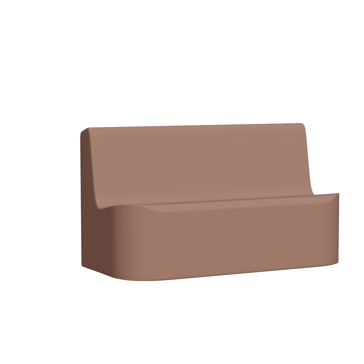 Abecca Anti Ligature Armadillo Limbershield 2 seater Couch AR10 Pantone Mocha Mousse