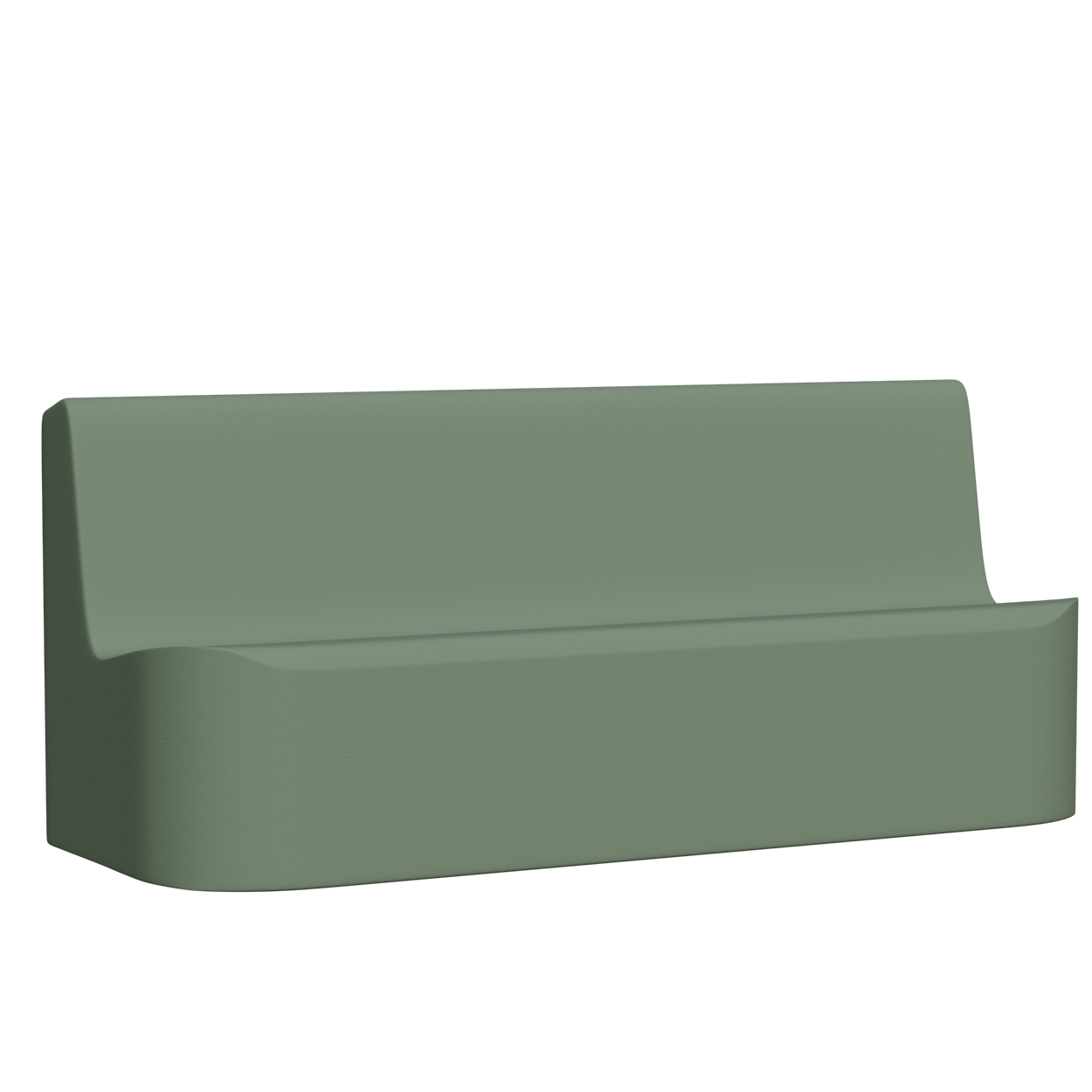 Abecca Anti Ligature Armadillo Limbershield 3 seater Couch AR20 Pantone 5625