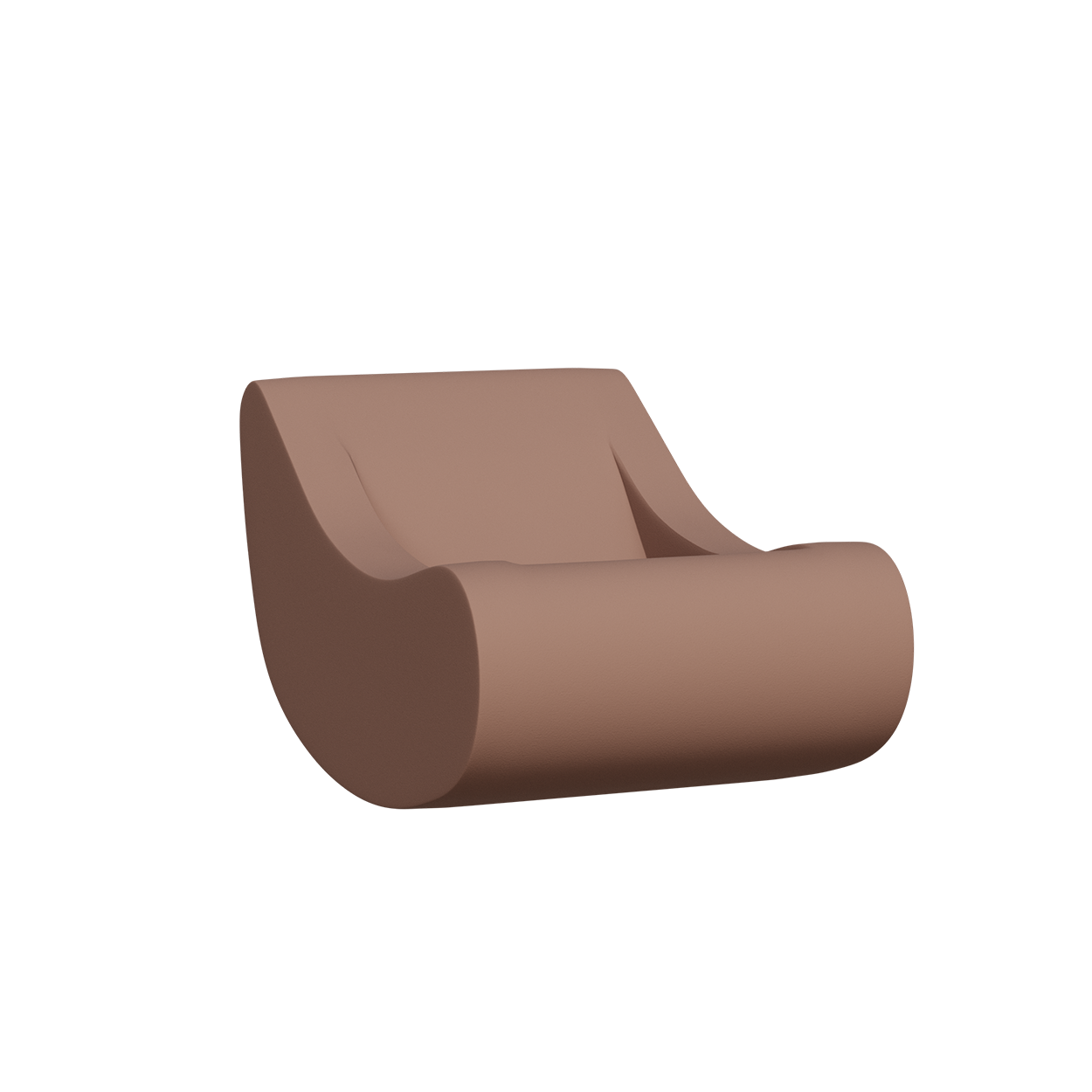 Abecca Anti Ligature Armadillo Limbershield Sensory Rocking Chair AR70 Pantone 17 1230TCX