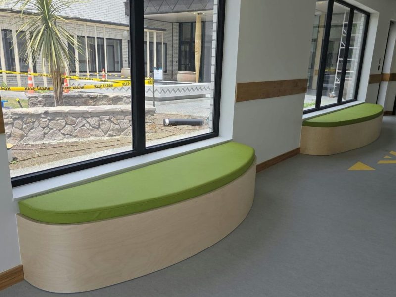 New Build Gisborne Mental Health Hospital 30 Curved Window Cushion