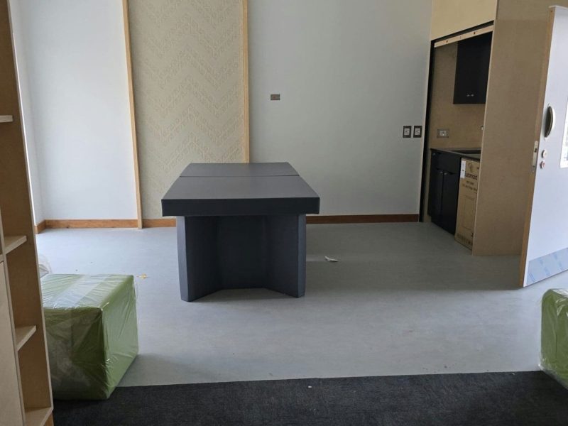 New Build Gisborne Mental Health Hospital 31 PVC Square Table